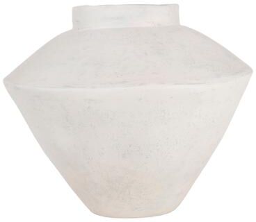 Aurelle Home Modern Offwhite Ecomix Vase