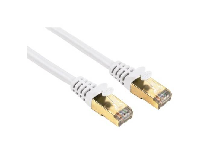 Hama Cat5e patchkabel STP 10m lengte wit