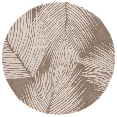 SAFAVIEH Handmade Ferns Beige New Zealand Wool Rug