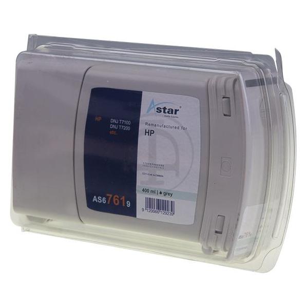 Astar 400 ml - Grau  - Tintenpatrone (Alternative zu: HP 761) (GY) (AS67619)