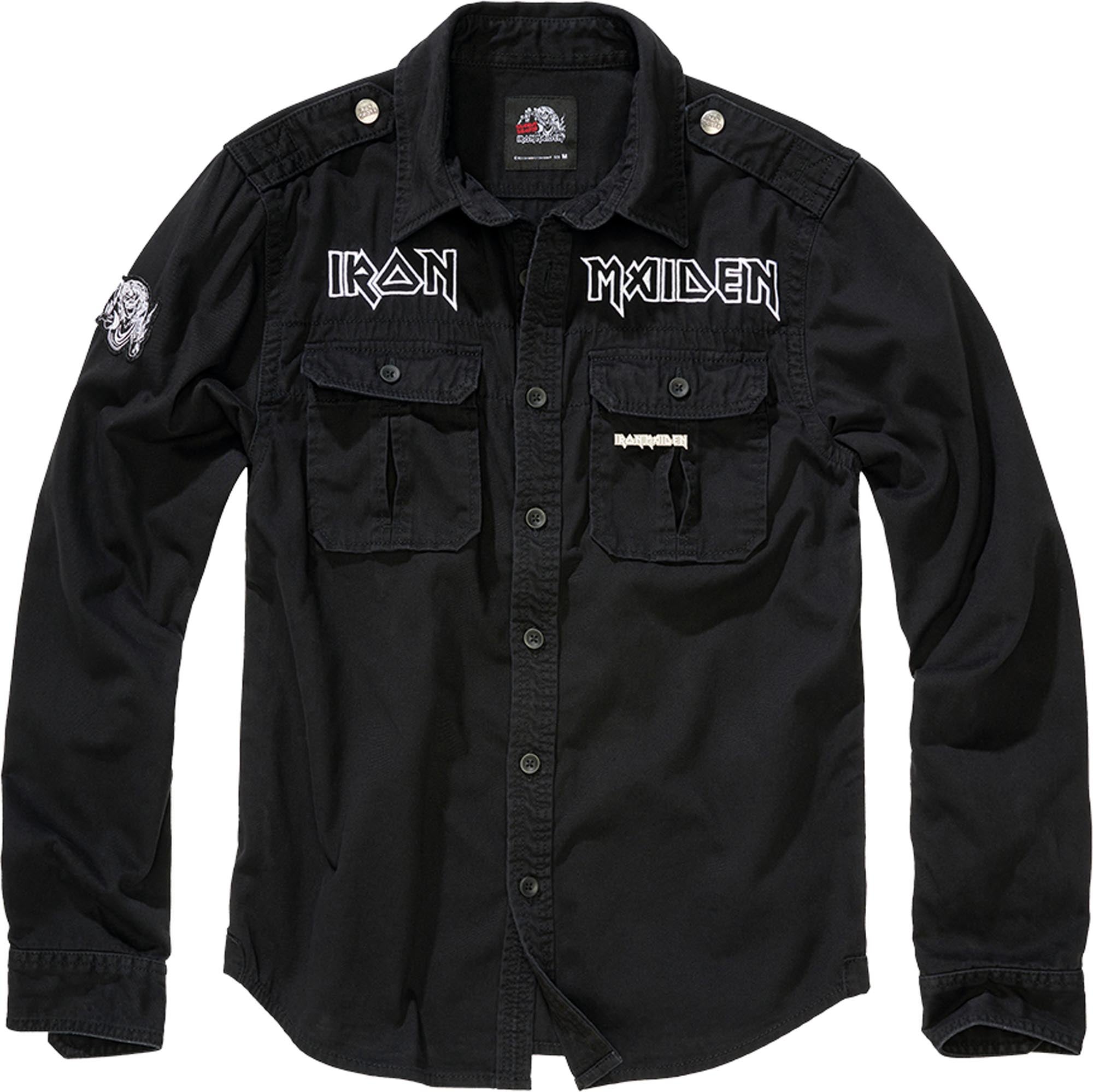 Brandit Iron Maiden Vintage Eddy Hemd 61044-11002-M