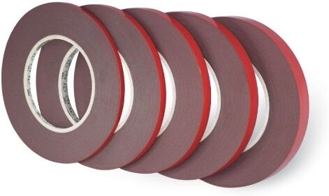 BOLL 0040078 Ruban adhésif double face couleur Rouge