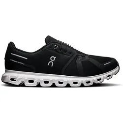 ON Herren Freizeitschuhe Cloud 6 Wide, Größe 41 in Schwarz Schwarz