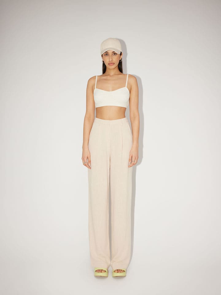 LeGer Marlenehose "Thora" in Beige - 36