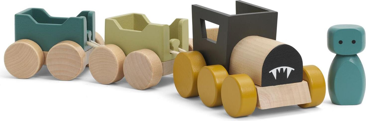 Micki Holz Eisenbahnspeelset Monster kleurrijk speelgoed voor kinderen