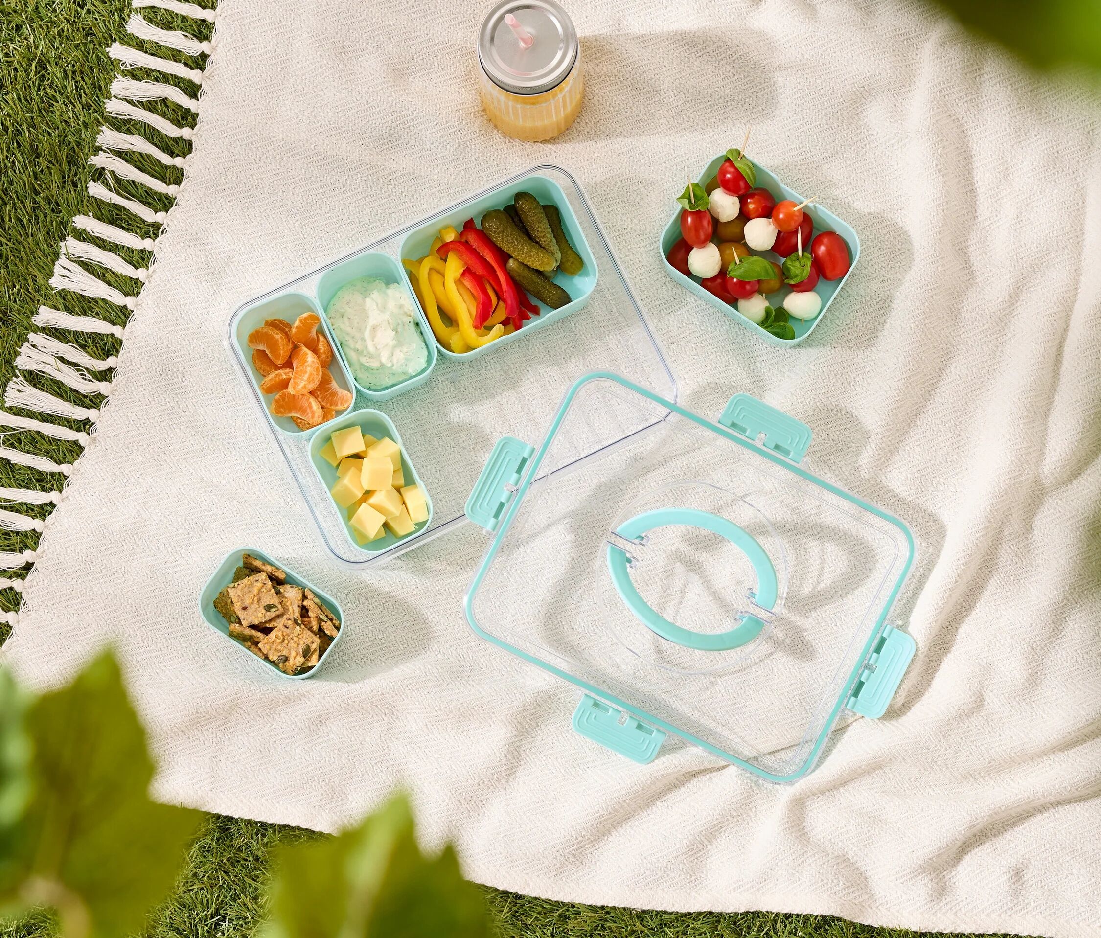 Tchibo - Snacktray To-Go - türkis
