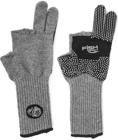 KarlK Fish Monkey Bauers Grandma Two Finger Wool Glove