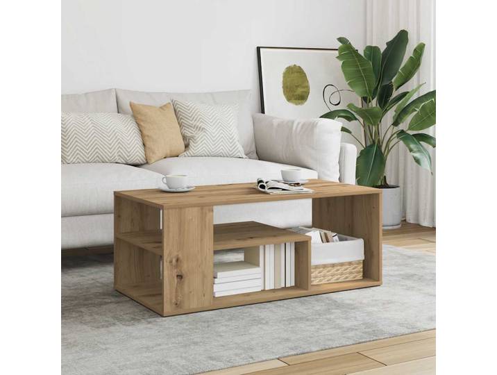vidaXL Couchtisch Artisan-Eiche 100x50x40 cm Holzwerkstoff