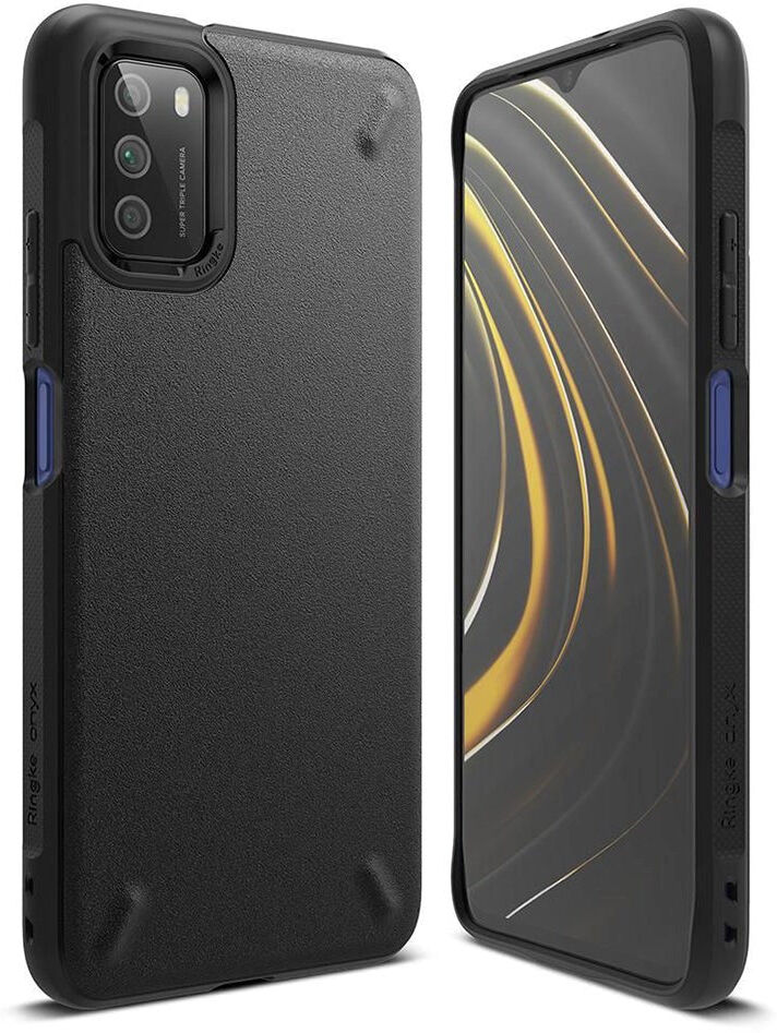 Xiaomi Poco M3 Ringke Onyx Case - Sort