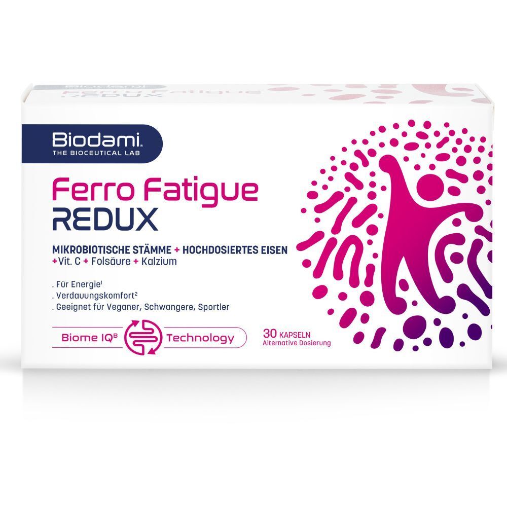 Biodami Ferro Fatigue Redux 30 St Kapseln