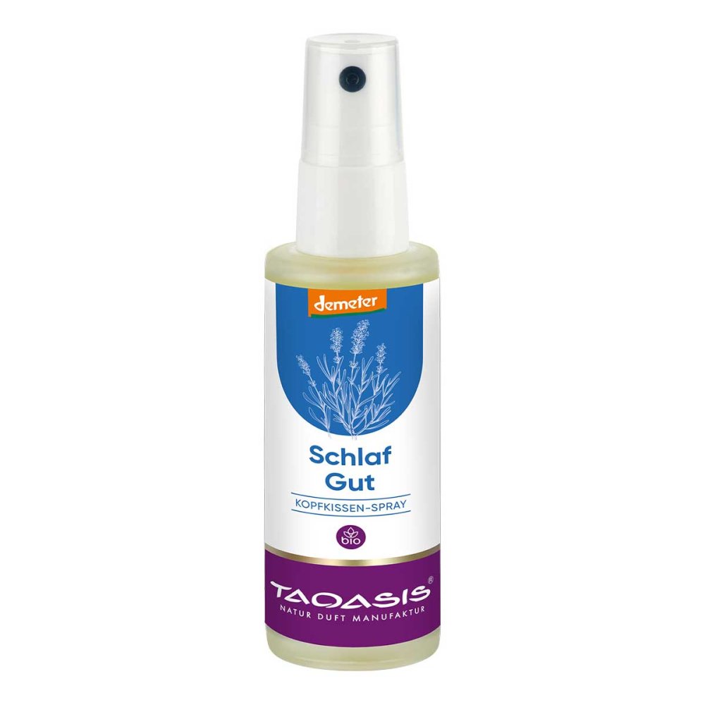 TAOASIS GmbH Natur Duft Manufaktur Taoasis Kopfkissenspray Schlaf Gut Demeter 18110723