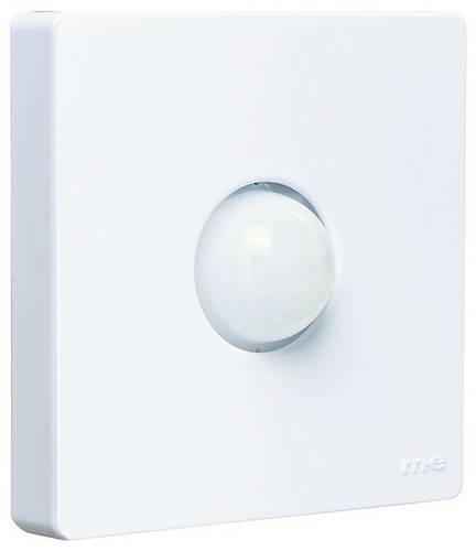 M-e modern-electronics 41443 Bewegungsmelder 90° Weiß IP54