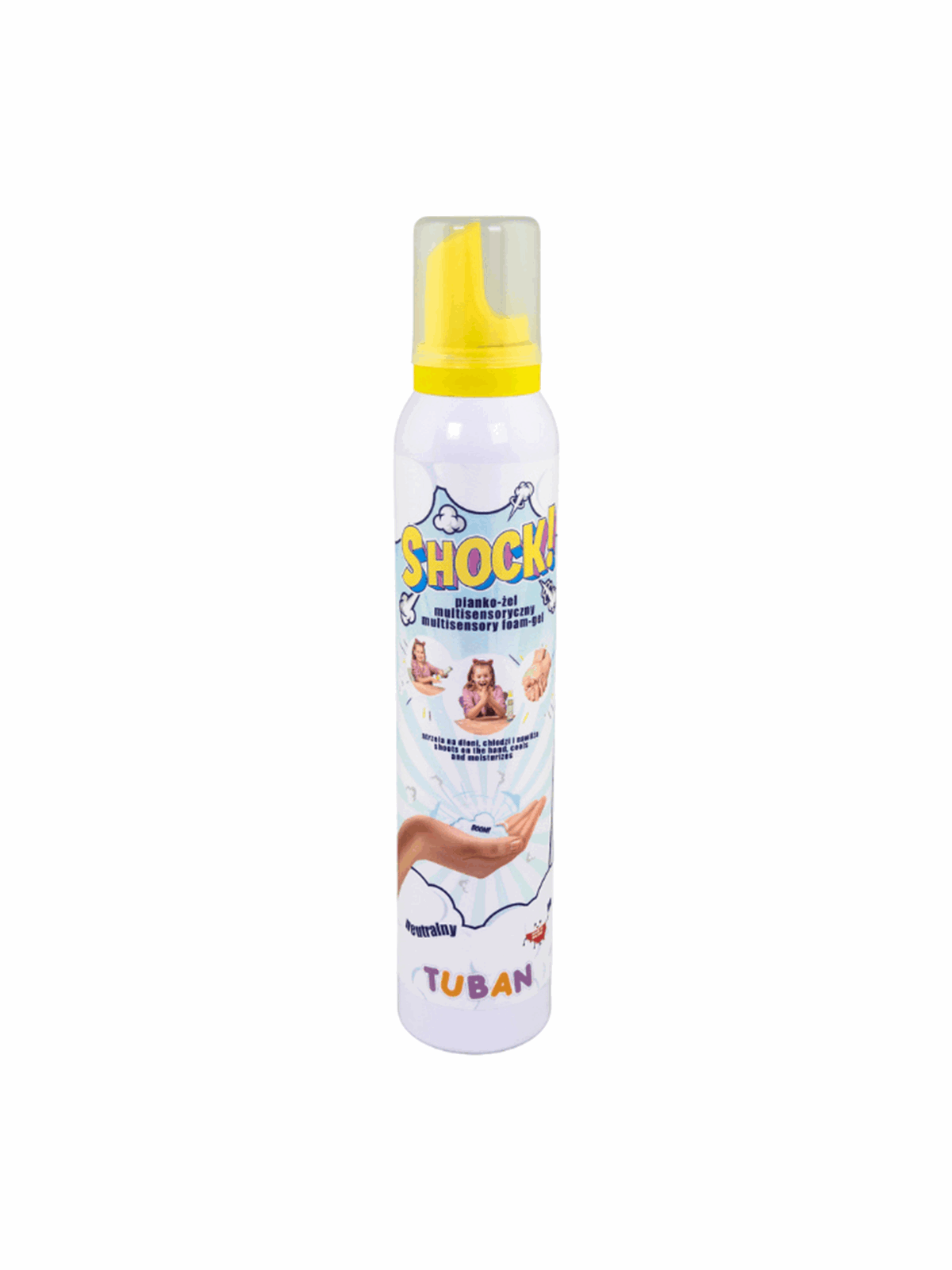 Tuban Shock! - Multisensorisches Schaum-Gel - Neutral 200 Ml