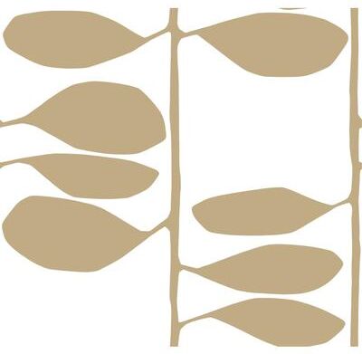 York Wallcoverings Sculpted Vines Gold Wallpaper