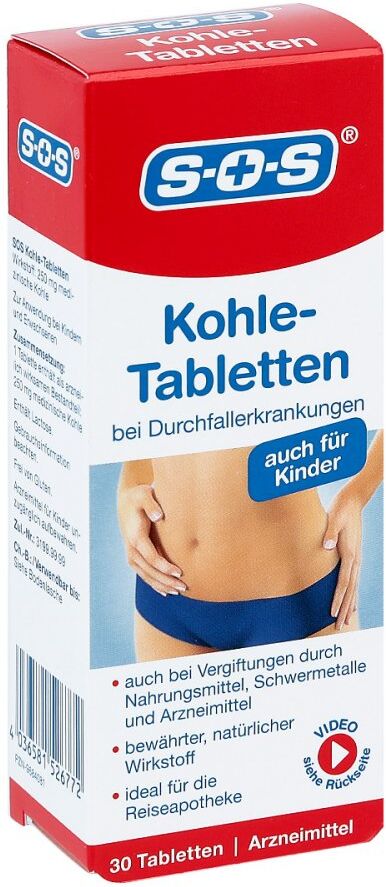 SOS Kohle-Tabletten 30stk