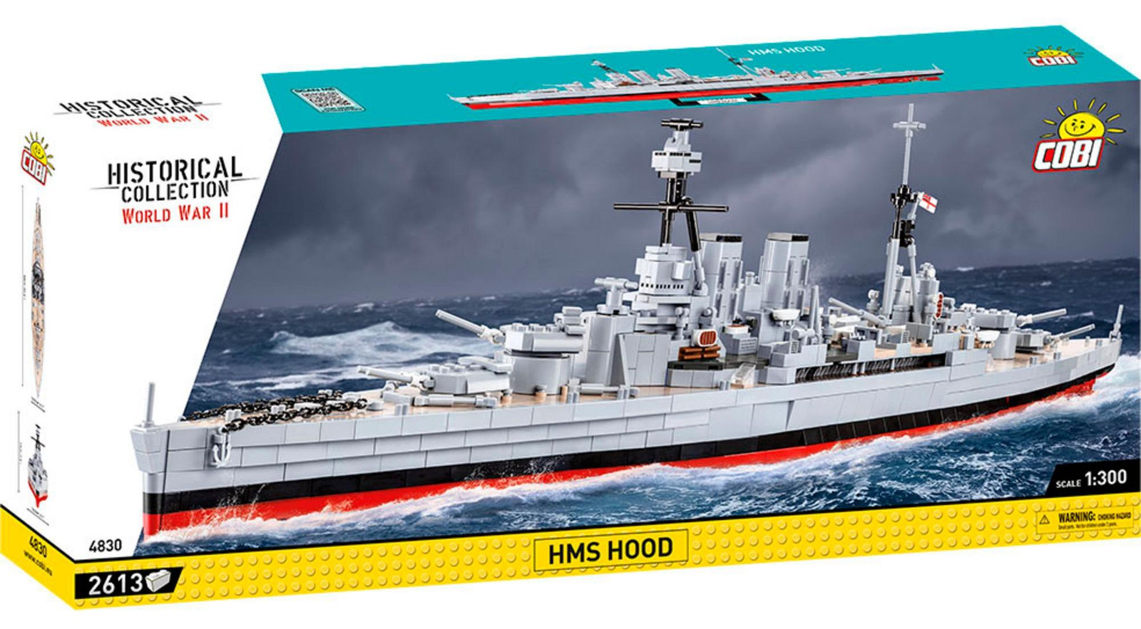 Cobi HMS Hood constructiespeelgoed
