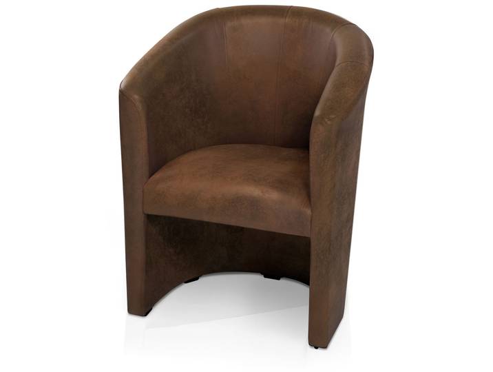 ABIZA Cocktailsessel, Material Kunstfaser, Gobi braun
