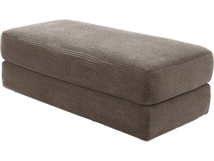 Hocker JOCKENHÖFER GRUPPE Allround, B: 122 cm , taupe, B:122cm H:44cm T:58cm, 100% Polyester, Hocker, Hocker, vielseitig nutzbar, viele Farben und Qualitäten wählbar