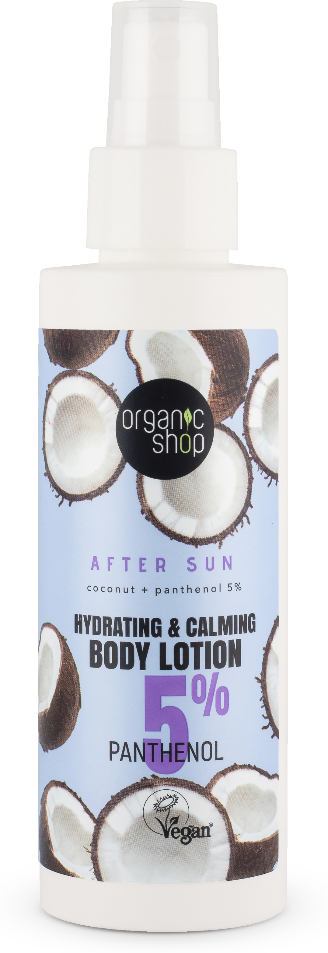 Organic Shop Sonnenschutz Aftersun Beruhigende Körperlotion 150 ml