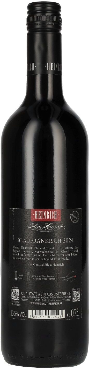 Weingut Silvia Heinrich Heinrich Blaufränkisch Burgenland 2024 13,5% Vol. 0,75l