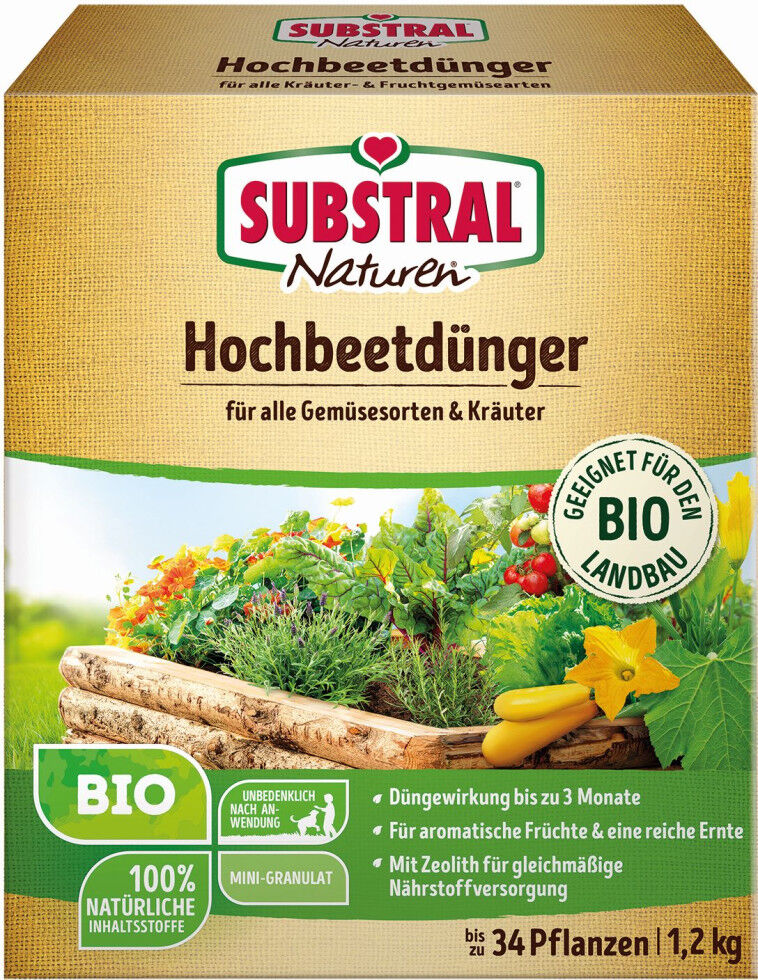 Substral Naturen Hochbeetdünger 1,2 kg