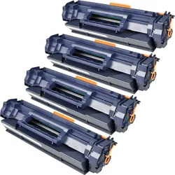 4 Kompatible Toner ersetzt HP W1390X 139X Multipack schwarz