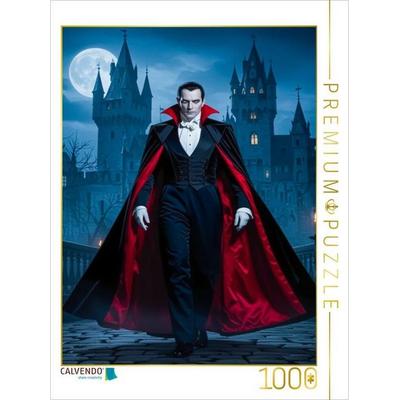 CALVENDO Puzzle Dracula, der adlige Vampir | 1000 Teile Lege-Größe 64x48cm Foto-Puzzle für glückliche Stunden