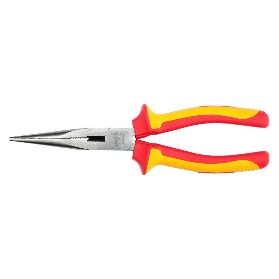 Yato Insulated Long Nose Pliers 200mm Vde (200 mm) (YT-21155)