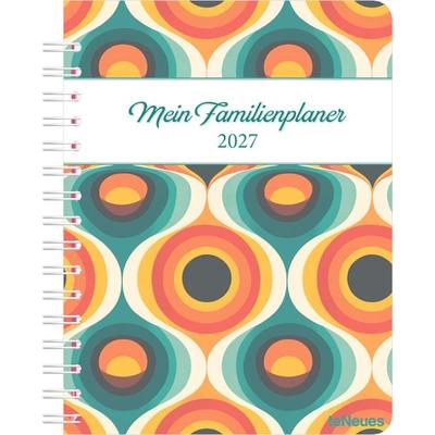 Familienplaner-Buch Vintage 2027