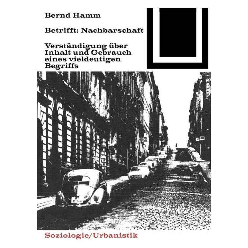 Birkhäuser Betrifft: Nachbarschaft (Deutsch, Bernd Hamm, 1973) (7308468)