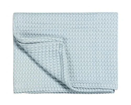Vandyck Pique wafel deken China-Blue-406 270 x 250 cm