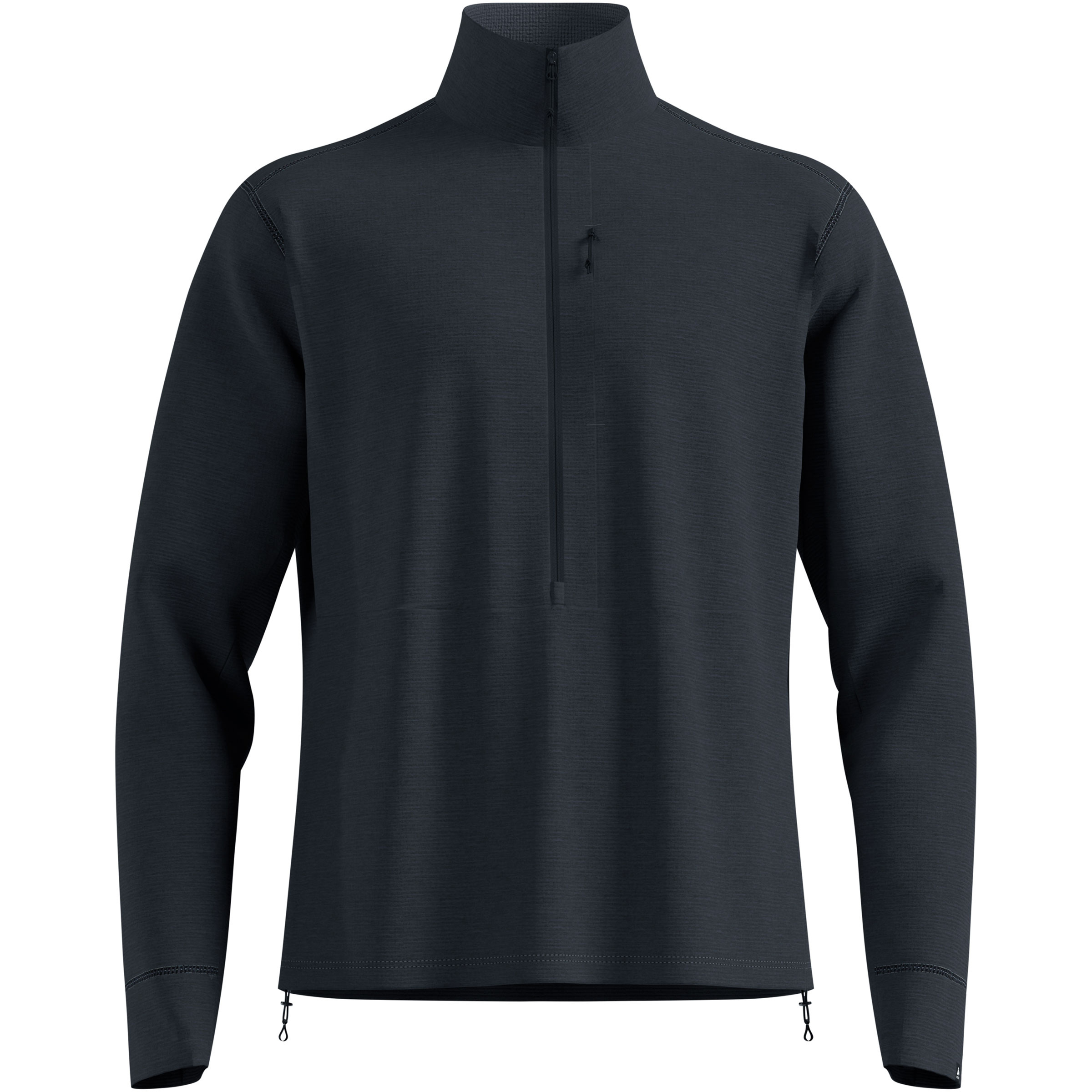 Odlo Grid Fleece Herren Pullover schwarz Größe L Trekking Elastisch