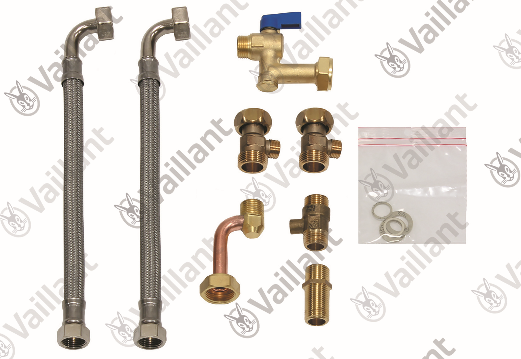 Vaillant atmoMAG kit d'adaptation 304825 avec connexion KW/WW, pour interrupteur solo