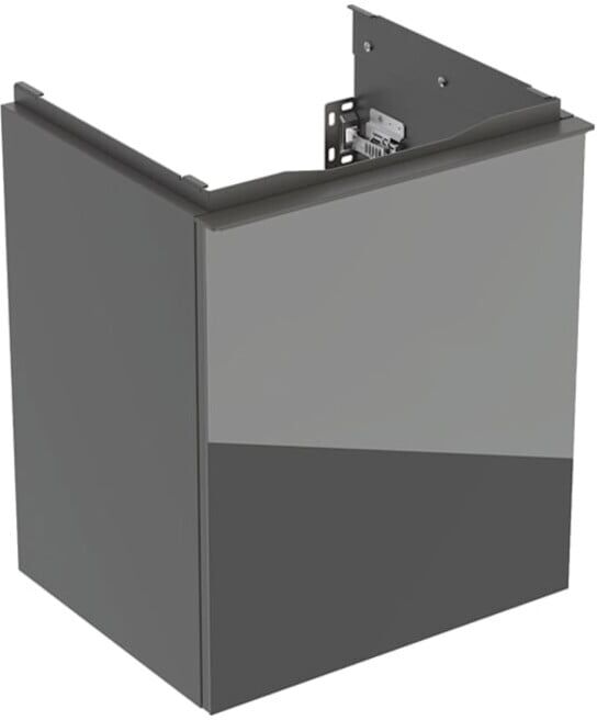 Geberit Meuble sous lavabo Acanto 1 porte, L 45 cm, la. ma / la. gl / la. ma (503002JK2)