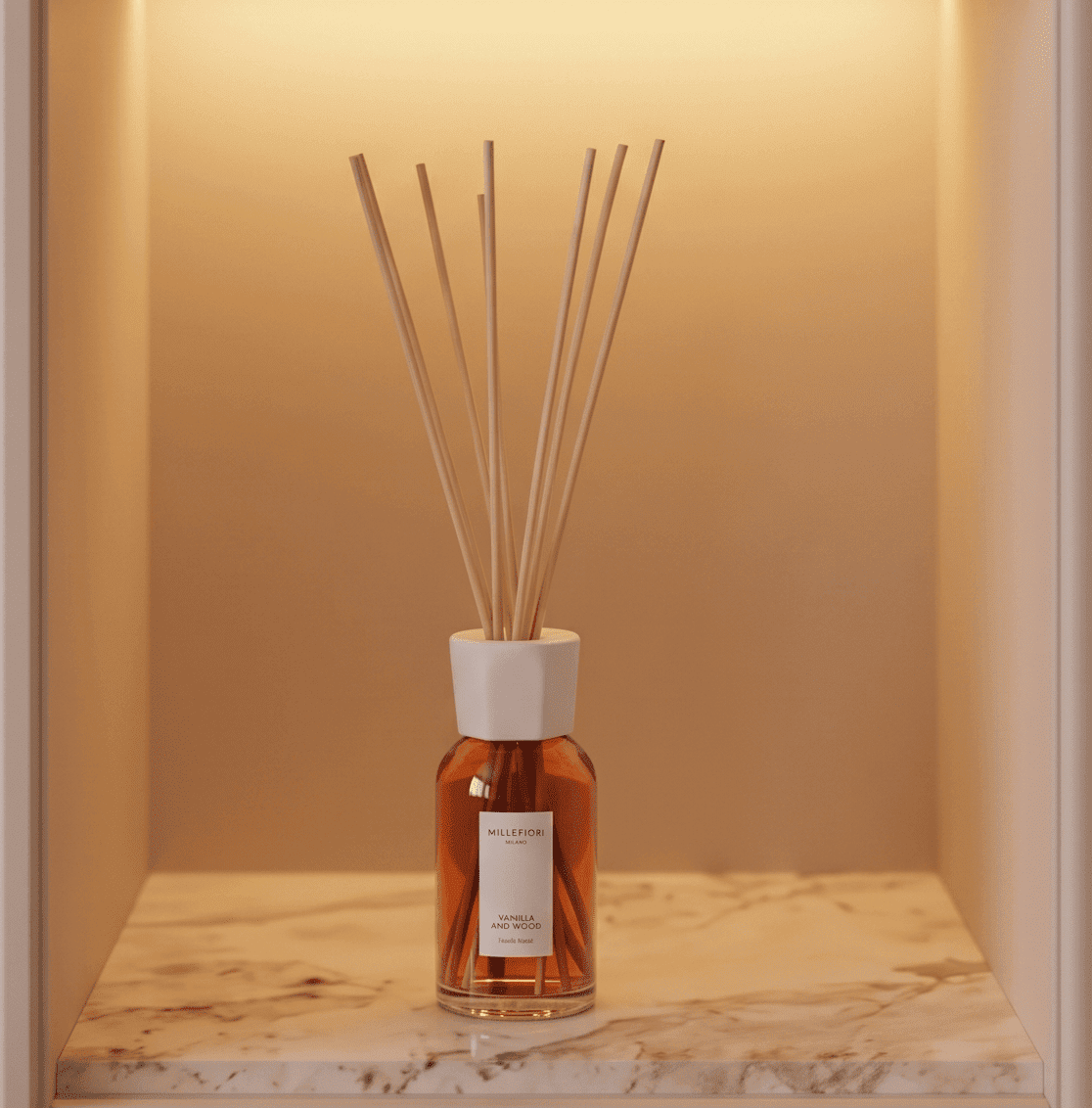 Millefiori Vanilla & Wood, 250ml Diffuser
