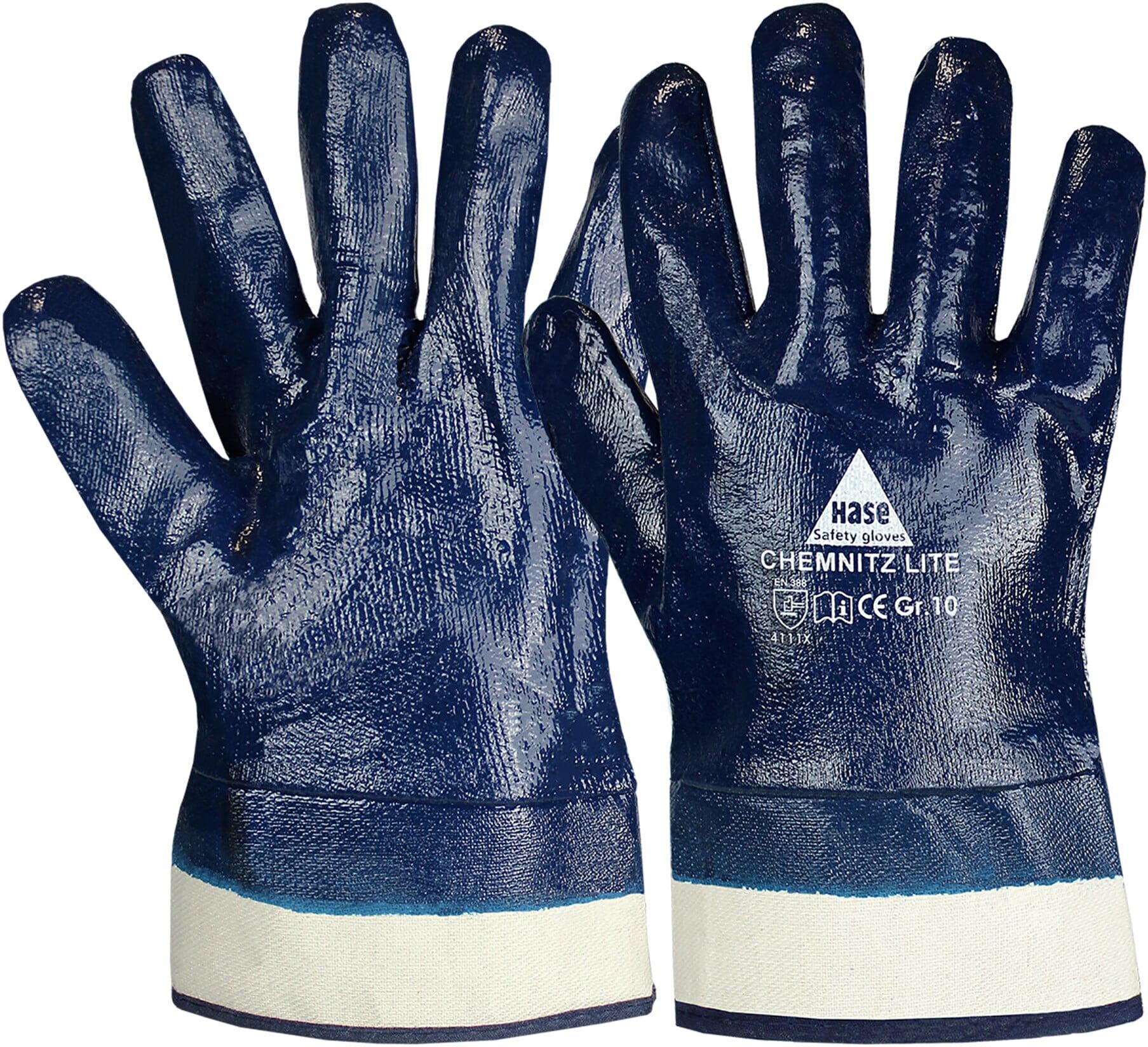 Hase Chemnitz Lite Nitrilhandschuh aus Baumwolle Größe 11 (904200-11)