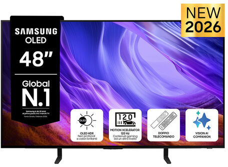 Samsung 48'' OLED S85H 4K Vision AI Smart TV (2026)