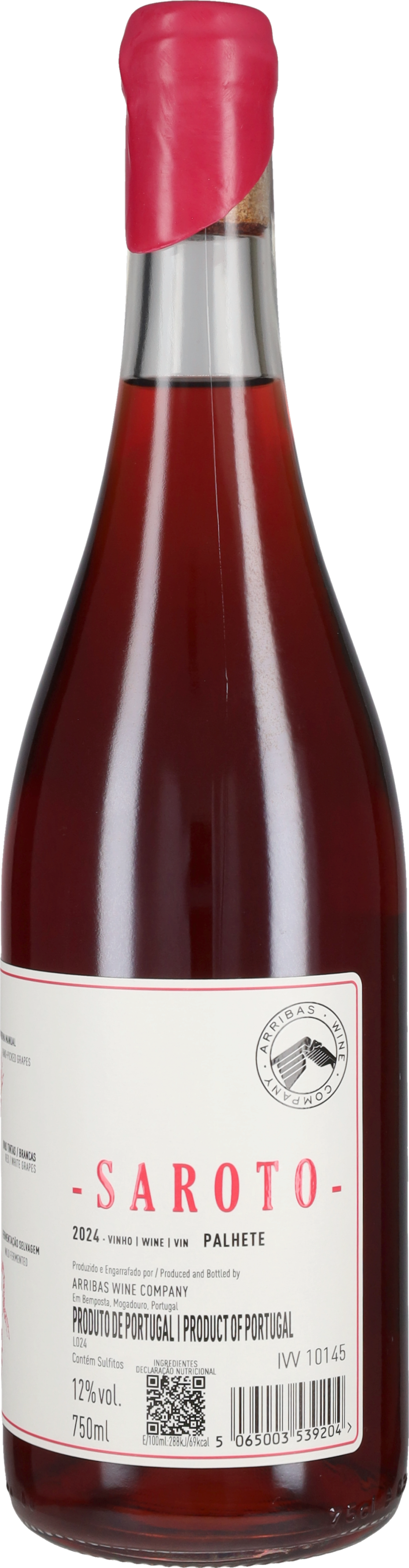 Palhete Rosato 'Saroto' Arribas Wine Company 2024