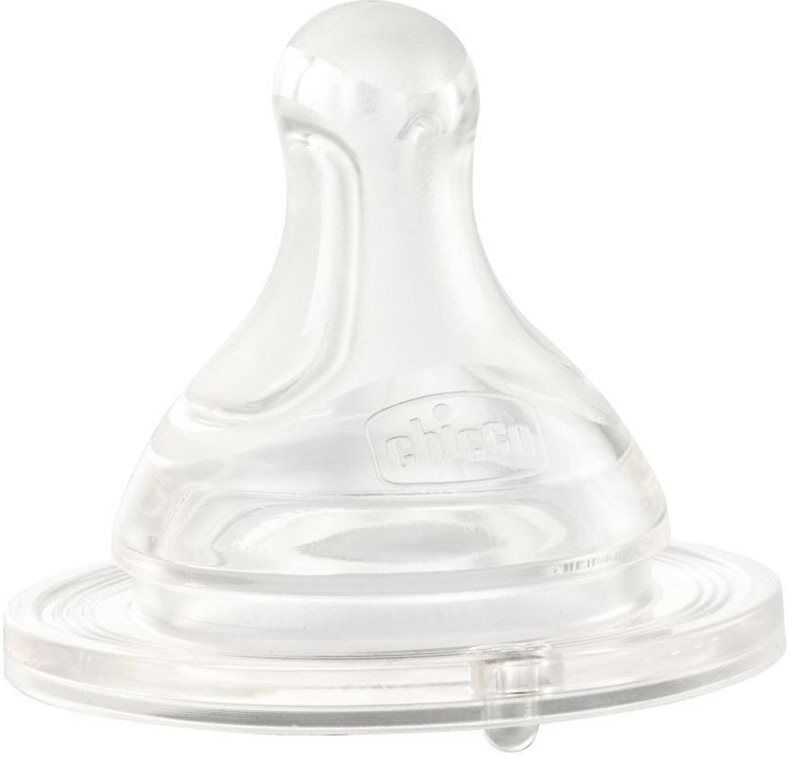 Chicco Perfect 5 Well-Being baby bottle teat 2m+ Medium 2 pc