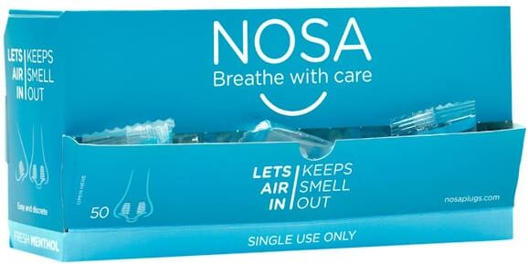 Luktskydd NOSA plugs Mentol 50/fp
