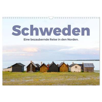 Schweden - Eine bezaubernde Reise in den Norden. (Wandkalender 2026 DIN A3 quer), CALVENDO Monatskalender