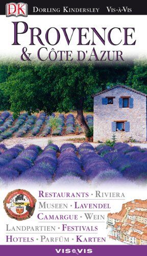 Roger Williams - Vis a Vis, Provence & Cote d' Azur: Restaurants, Lavendel, Pastis, Städte, Hotels, Strände, Museen und Pläne - Preis vom 09.10.2026 07:28:09 h
