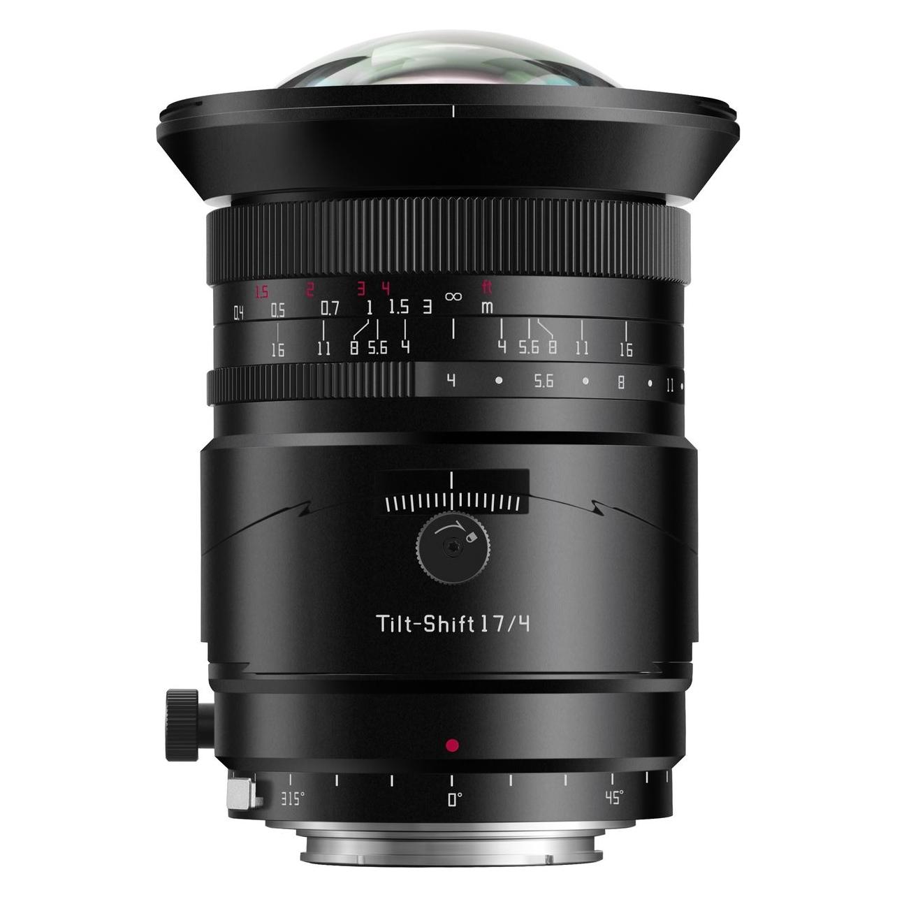 TTArtisan Tilt-Shift 17mm f/4.0 FullFrame - Sony E-Mount (Sony E, Vollformat) (F-TS174-E-B)