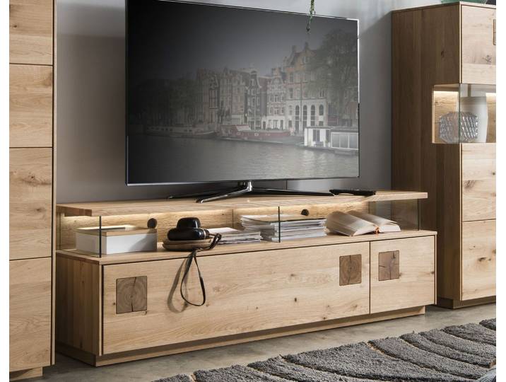 TV Board 170x56cm 'Monza' Wildeiche geölt