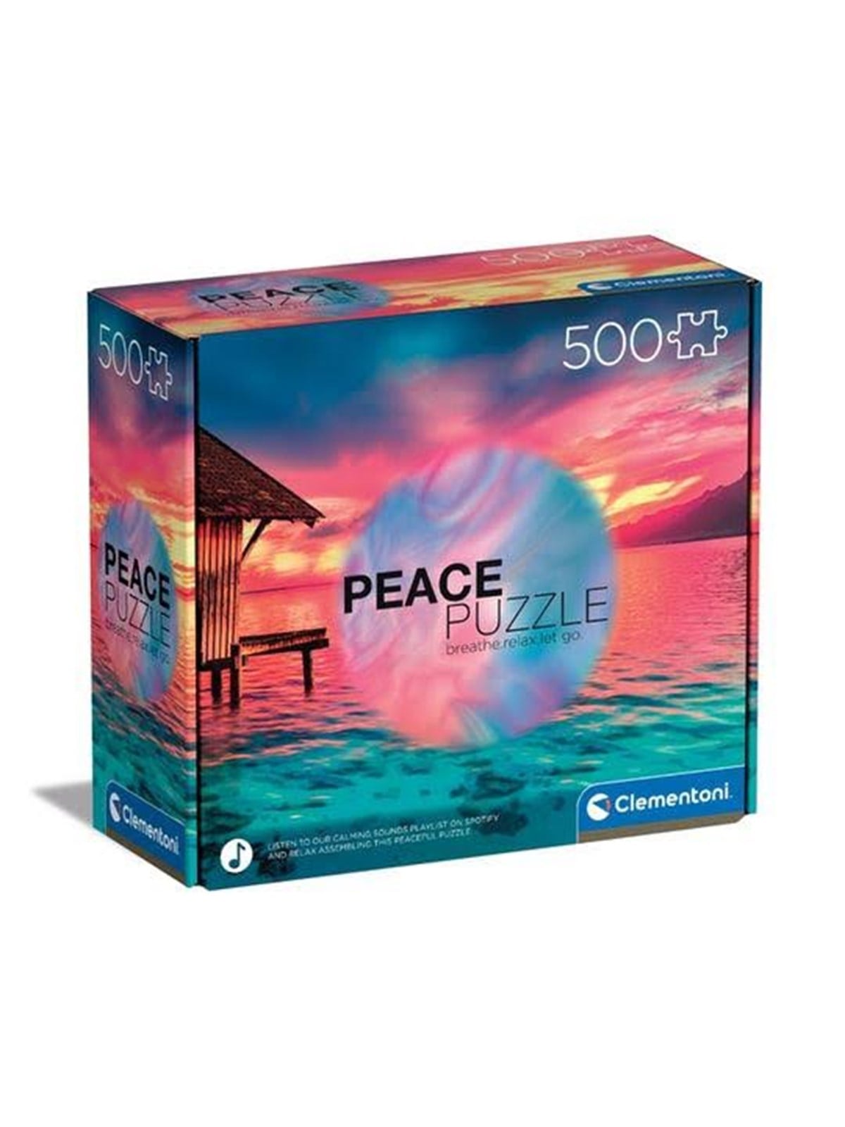 Clementoni Puzzle Peace Collection, Living the Present, 50 2D Puzzles