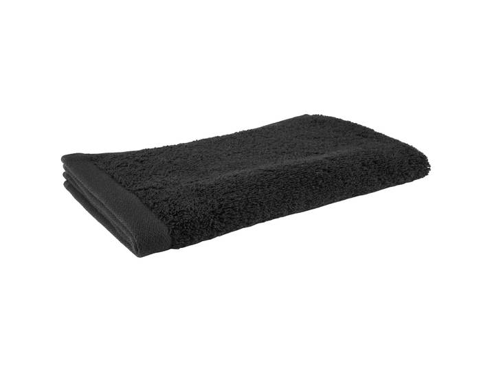 Gästetuch Nea 30x50cm schwarz - Material: 100% Bio-Baumwolle, GOTS - Gästetuch