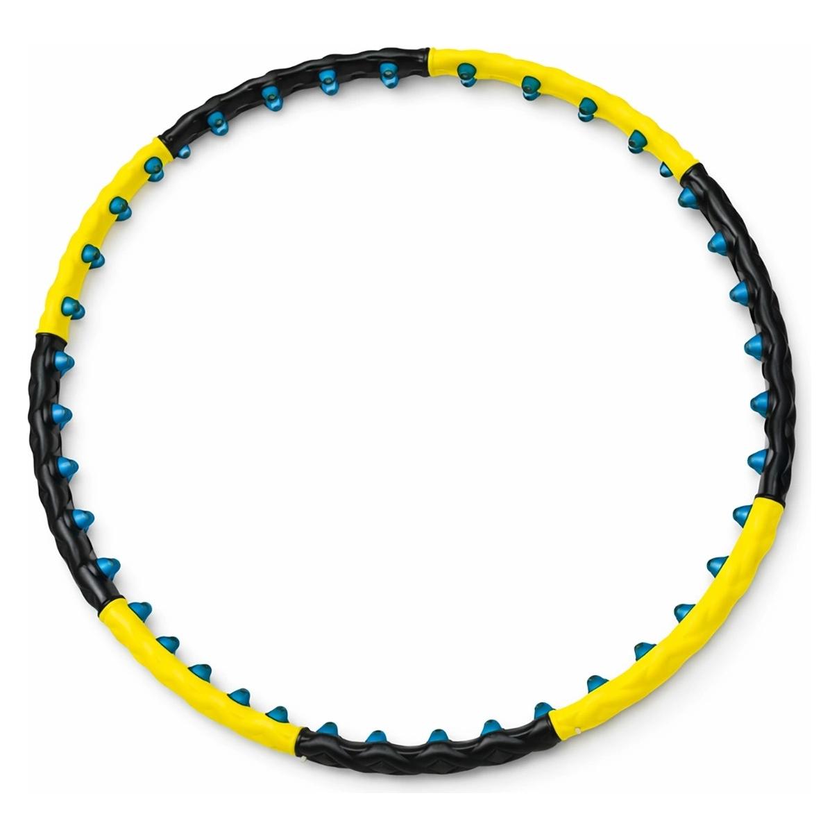 Wozinsky WHH-110 Hula-Hoop-Massagegerät mit Noppen - Schwarz und Gelb (1409315874)