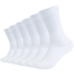6er Pack Camp David Action-Mesh Crew Socken Herren 1000 - white 43-46