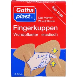 Gothaplast Fingerkuppenwundpflaster Elastisch 2Gr. 10 ST