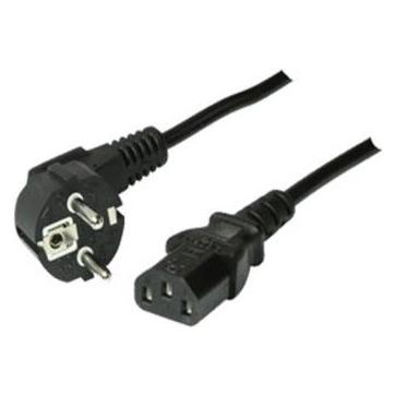 Shiverpeaks Type F/C13 1.8m 1.8m Netzstecker Typ F C13-Koppler Schwarz (1.80 m, CEE 7/7) (BS60006)